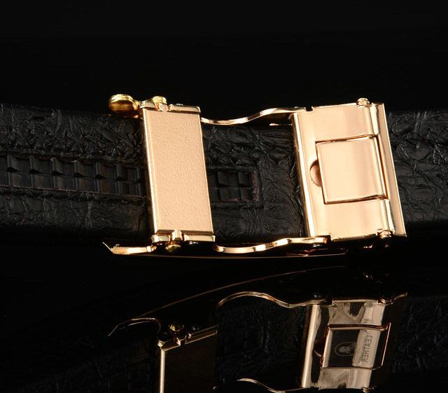 DESTINY Designer Belts Men High Quality Male Genuine Leather Strap Luxury Famous Brand Logo Crocodile Silver Gold Ceinture Homme