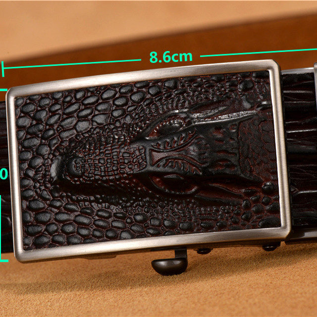 DESTINY Designer Belts Men High Quality Male Genuine Leather Strap Waist Crocodile Luxury Famous Brand Wedding Ceinture Homme