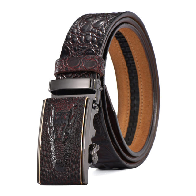 DESTINY Designer Belts Men High Quality Male Genuine Leather Strap Waist Crocodile Luxury Famous Brand Wedding Ceinture Homme