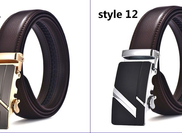 DESTINY Cow Leather Belt Men High Quality Metal Automatic Buckle Famous Brand Designer Fashion Strap Male Ceinture Homme Jeans
