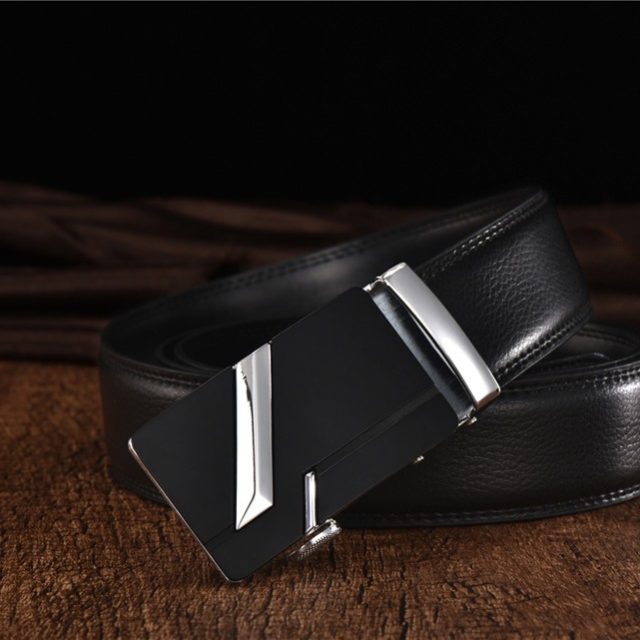 DESTINY Cow Leather Belt Men High Quality Metal Automatic Buckle Famous Brand Designer Fashion Strap Male Ceinture Homme Jeans