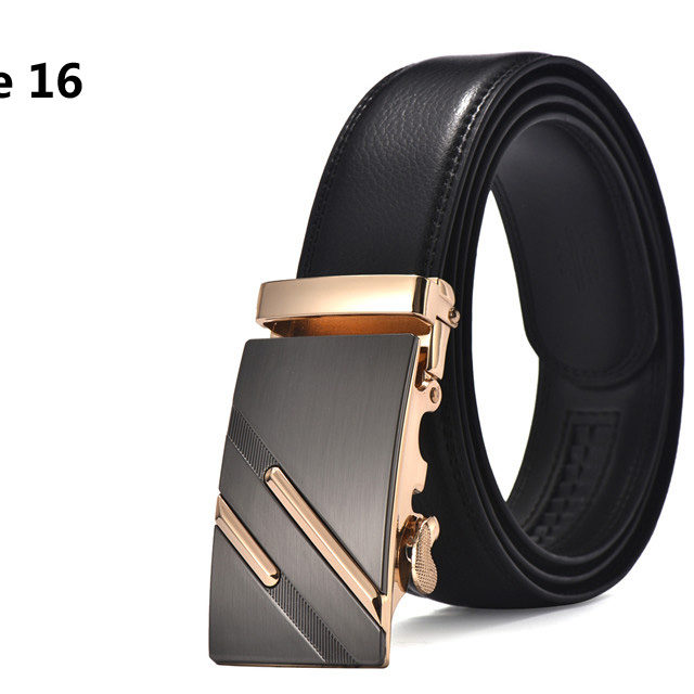 DESTINY Gold Belts For Men Luxury Brand Famous Designer Male Genuine Leather Strap High Quality Metal Automatic Cinto Ceinture