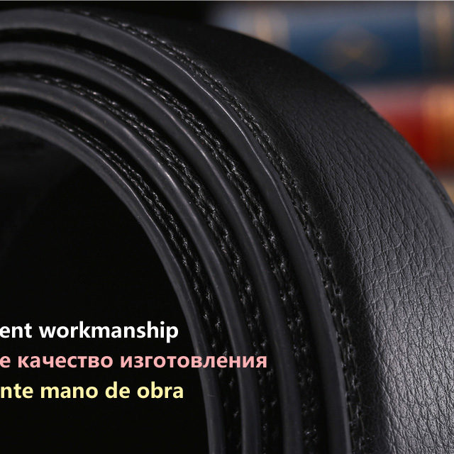 DESTINY Gold Belts For Men Luxury Brand Famous Designer Male Genuine Leather Strap High Quality Metal Automatic Cinto Ceinture