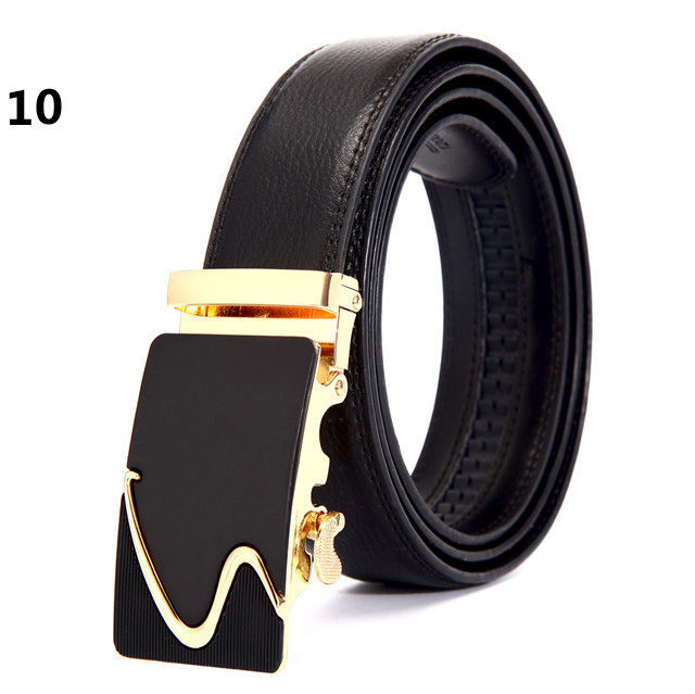 DESTINY Gold Belts For Men Luxury Brand Famous Designer Male Genuine Leather Strap High Quality Metal Automatic Cinto Ceinture