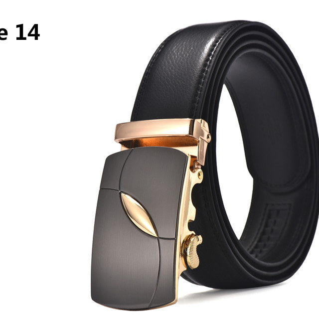 DESTINY Gold Belts For Men Luxury Brand Famous Designer Male Genuine Leather Strap High Quality Metal Automatic Cinto Ceinture