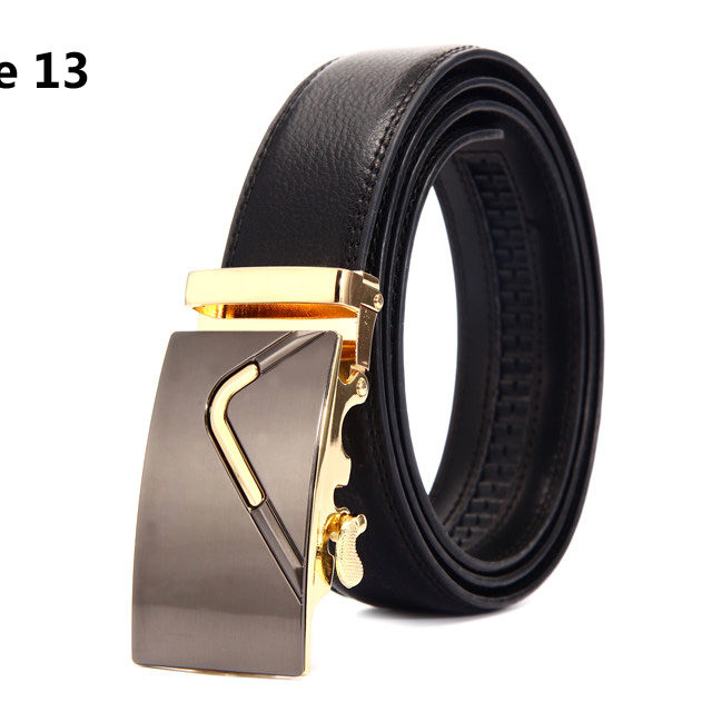 DESTINY Gold Belts For Men Luxury Brand Famous Designer Male Genuine Leather Strap High Quality Metal Automatic Cinto Ceinture