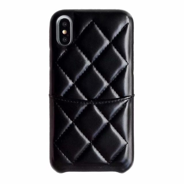 Luxury Fashion Lambskin Leather Phone Case For iPhone xs max xr x Women Card Slot Cover For iPhone 6 s 7 8 plus Case Luxury