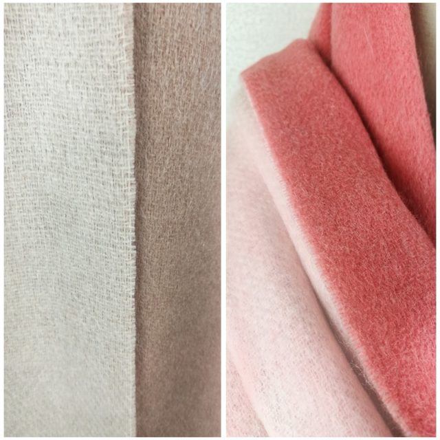 Leo anvi 100% Lamb Wool Scarf for Women Wool Pashmina Bandana Winter Spring Long Women Scarf gray pink Shawls Female