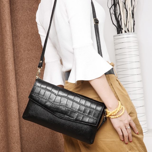 Candy Colors Bag Wristlet Soft Genuine Leather Evening Day Clutch Wallet Brands Ladies Wristlet Female Purse Party bag gifts